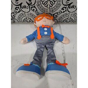 My Buddy Blippi YouTube Talking Doll Toy Plush 20" Tall Tested And Works